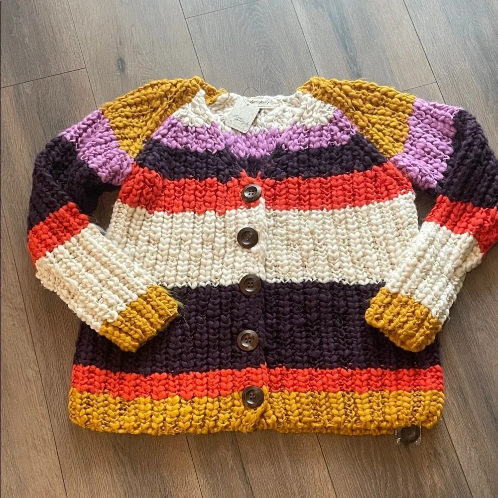 Free People Myles Chunky Knit Cardigan